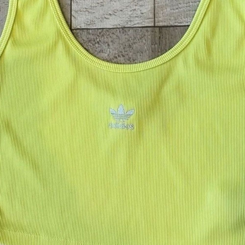 Adidas Cropped Tank Top - Picture 2 of 4